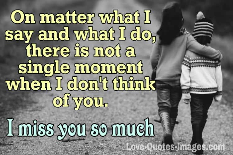 I Miss You Quotes For Couple