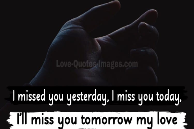 I Miss You Quotes For Couple