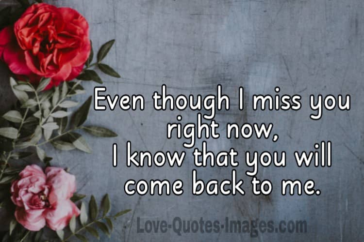I Miss You Quotes For Couple