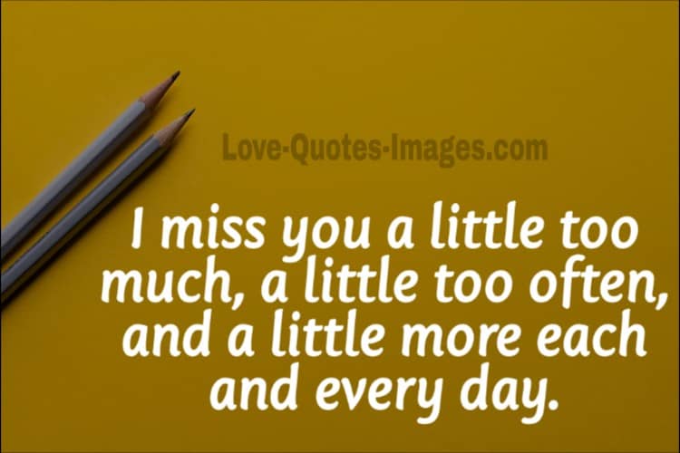 I Miss You Quotes For Couple
