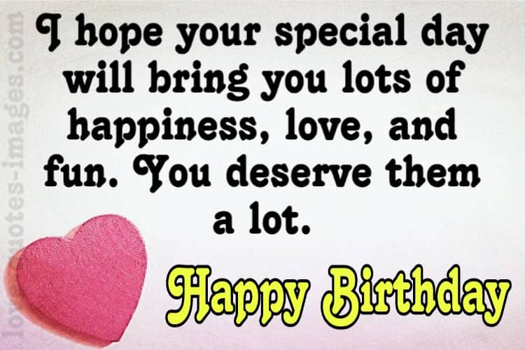 Happy Birthday Quotes Images