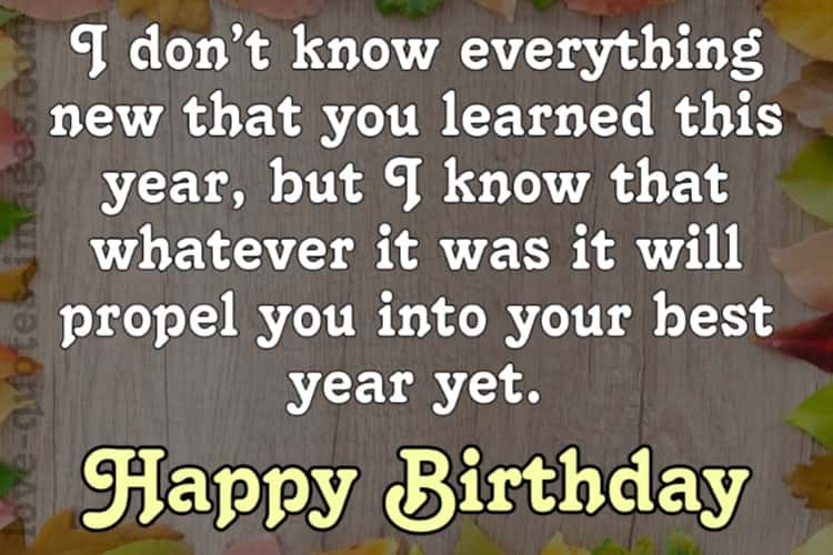 Happy Birthday Quotes Images