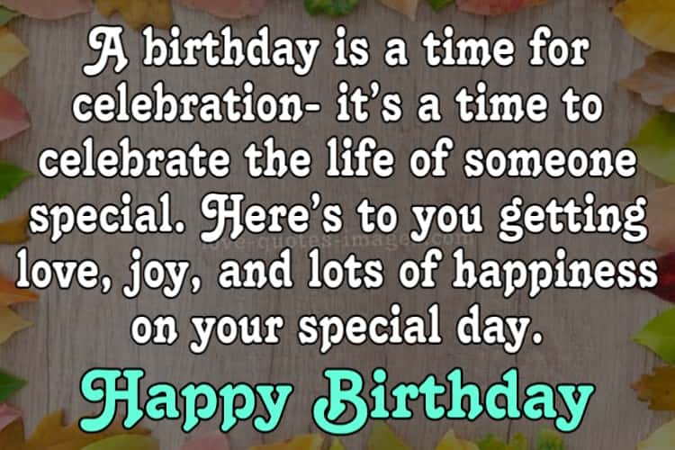Happy Birthday Wishes