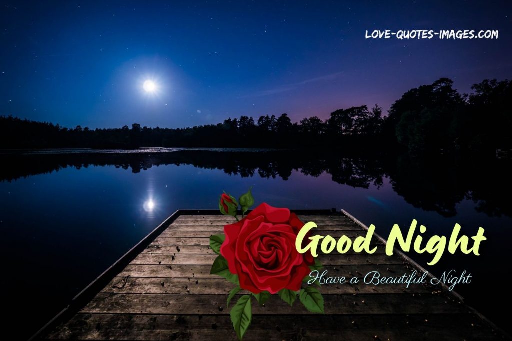 romantic good night images