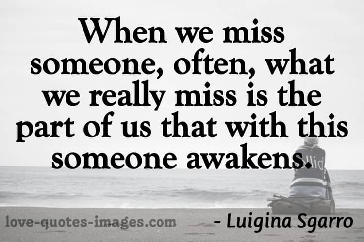missing someone status