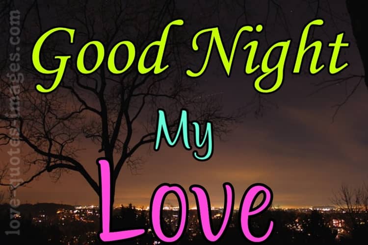good night images love