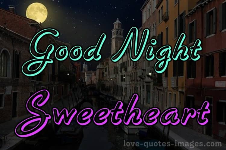 good night images for love
