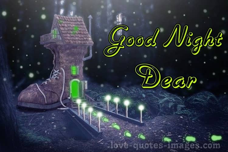 good night images lover