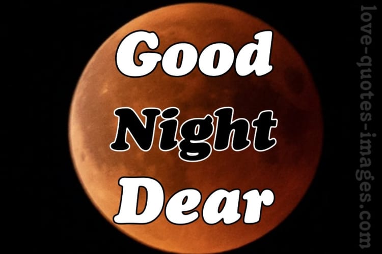 good night images for lover