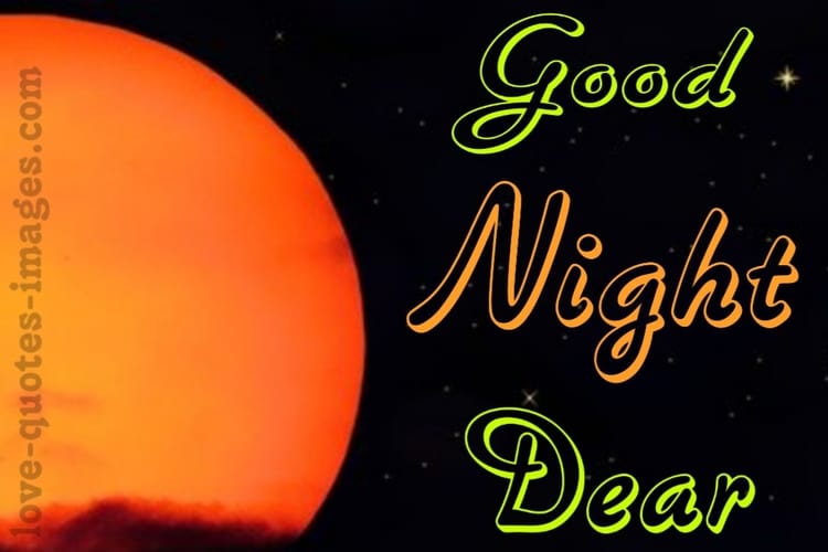 good night images of love