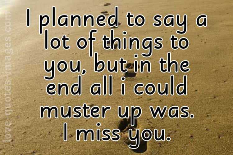 Miss you status for lovers