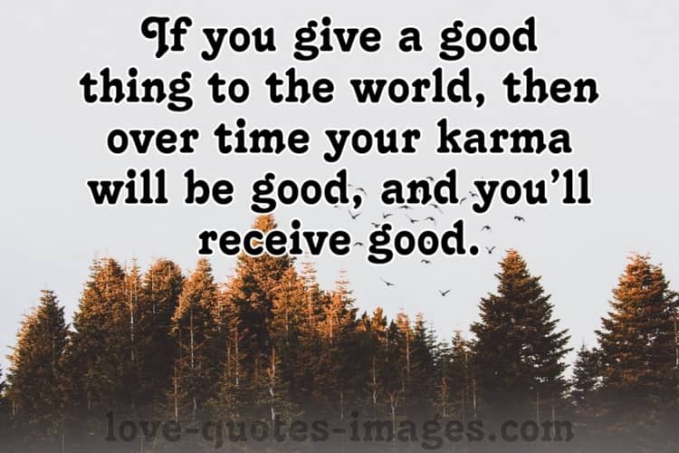 believer of karma
