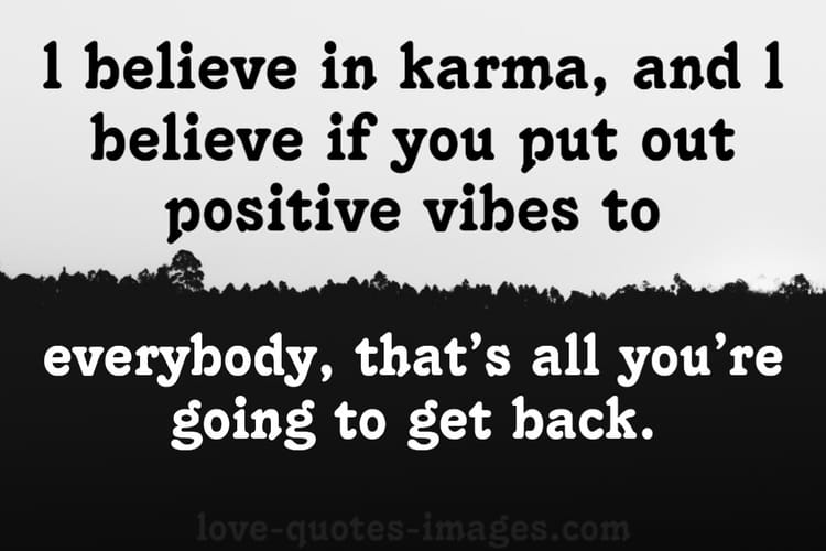 believer of karma