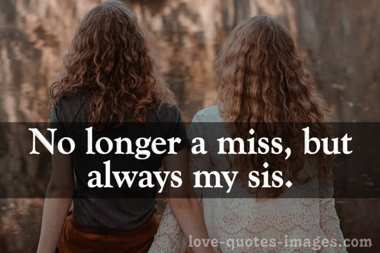 I miss you sister quotes