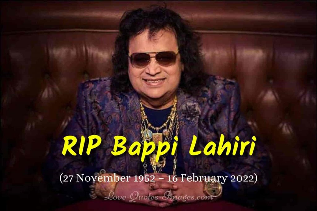 RIP Bappi Lahiri image