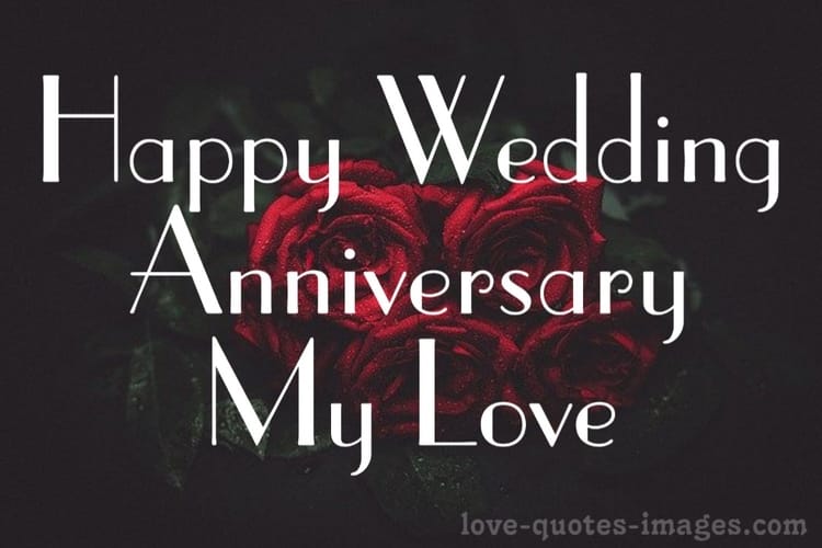 wedding anniversary wishes for wife