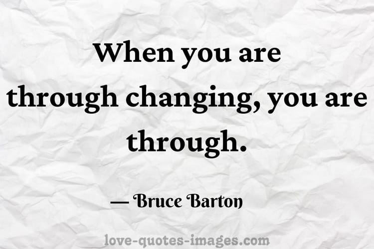 when people change quotes