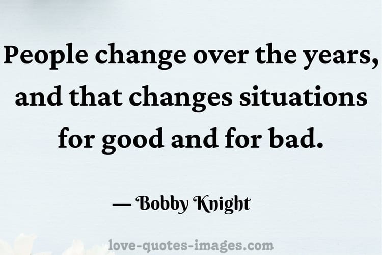 changing people quotes