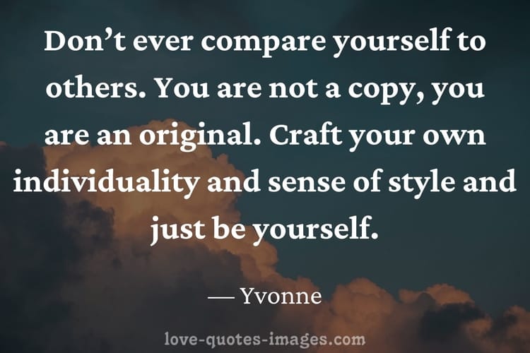 about being yourself quotes
