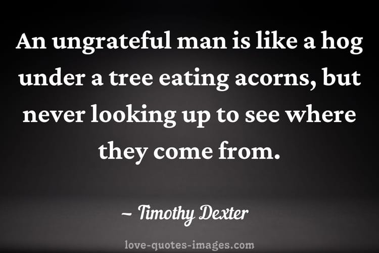 ungrateful people