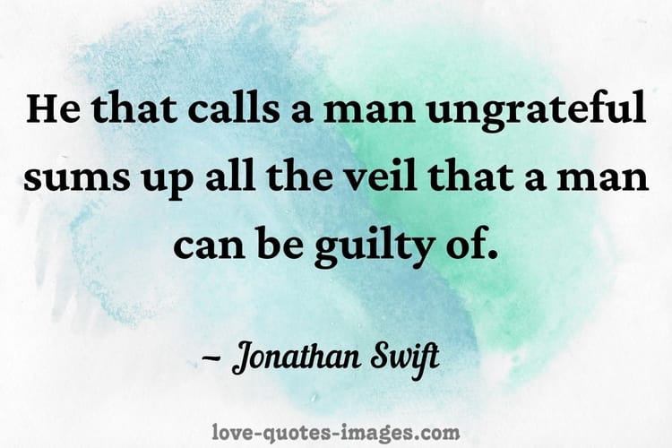 ungrateful people