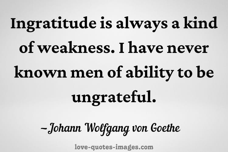 ungrateful quotes