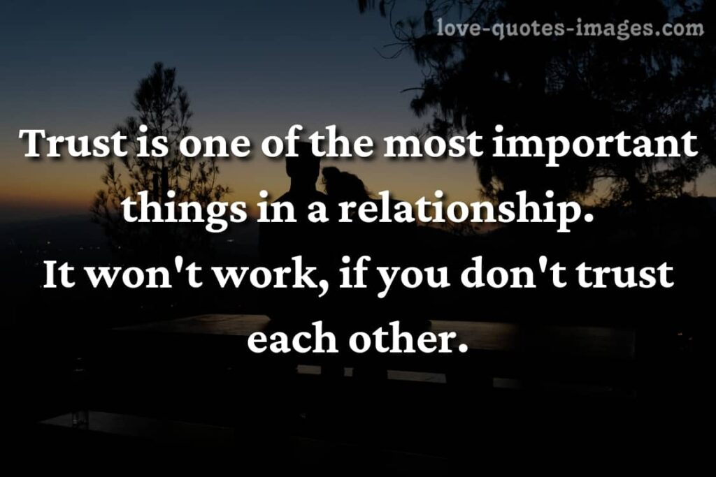 relationship trust quotes