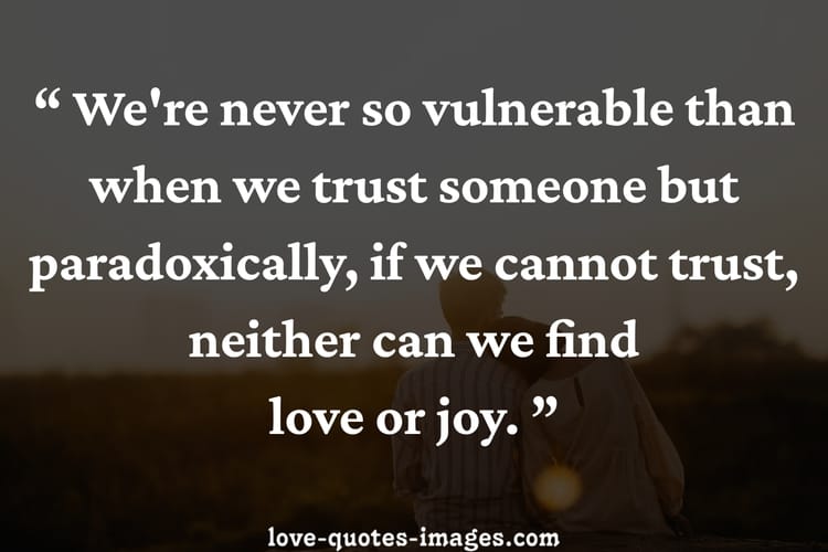 relationship trust quotes
