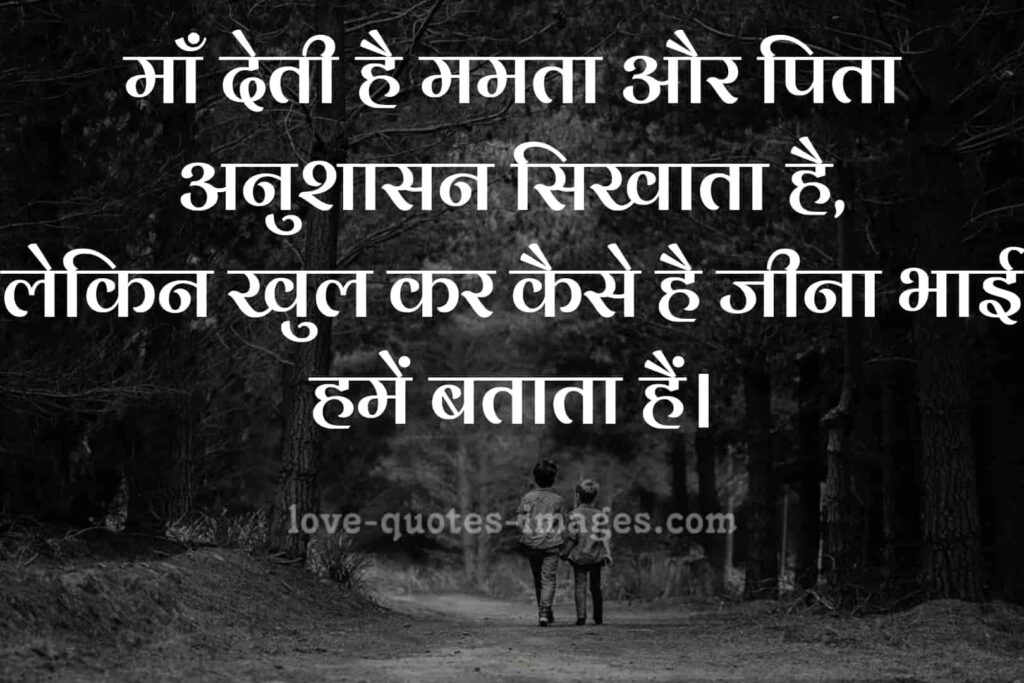 bhai status in hindi