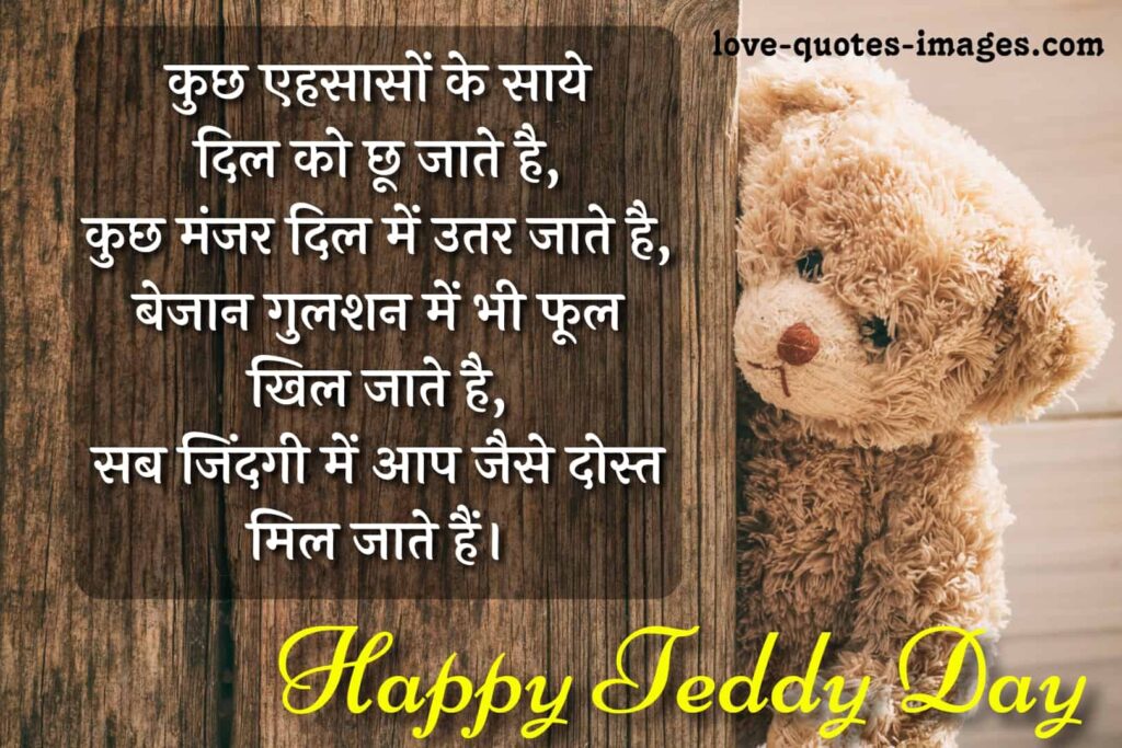 teddy day shayari in hindi for boyfriend