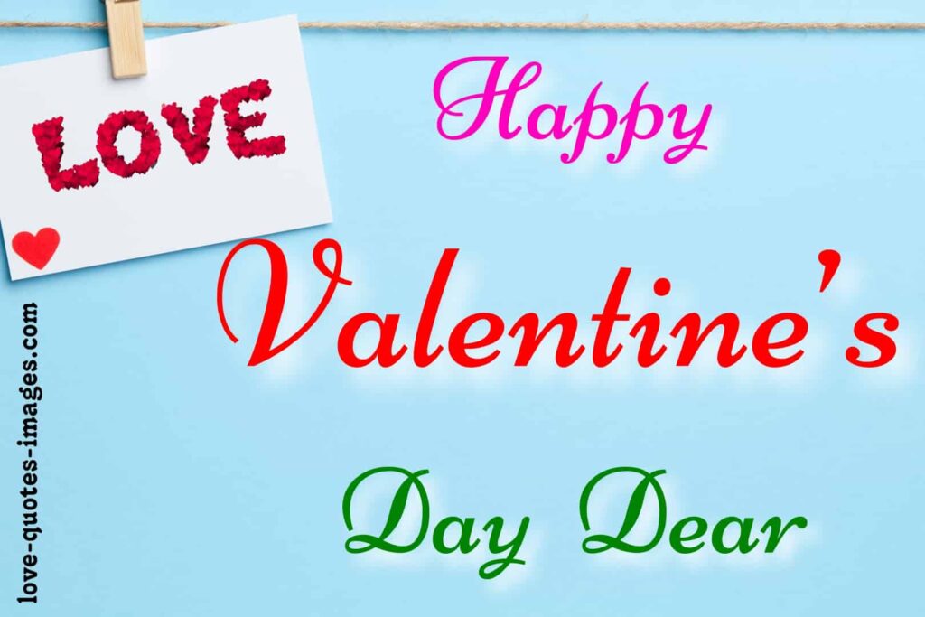 valentine day image with quotes