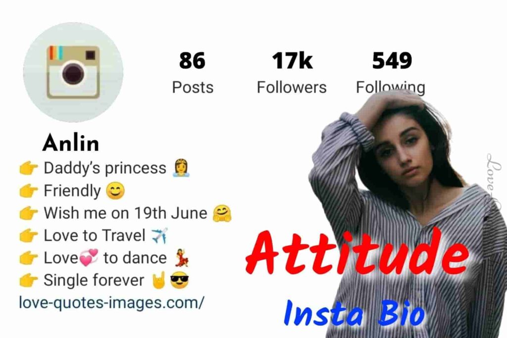 1000 Stylish Instagram Bio For Girls 2021 Girls Attitude Instagram Bio Love Quotes Images