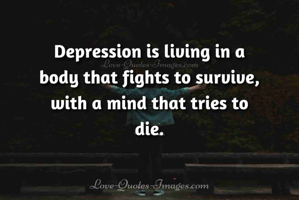 suicidal depression quotes