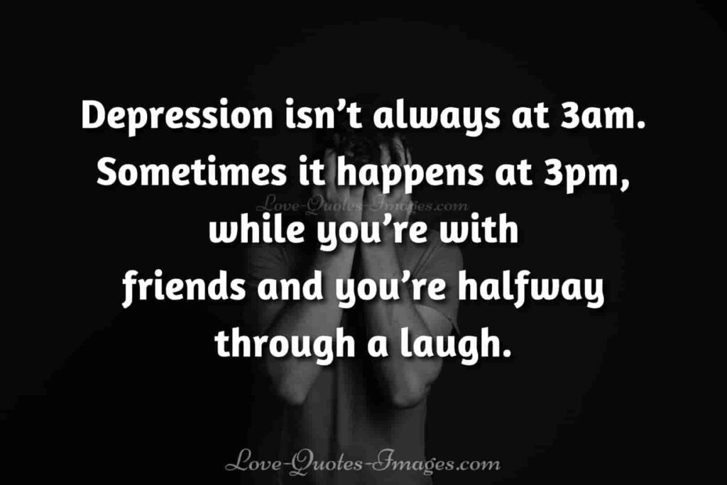 sad depression quotes about love
