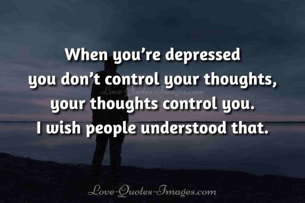 really sad depression quotes