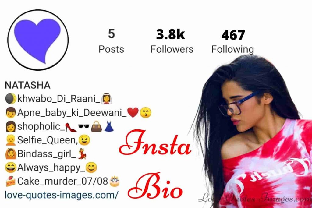 instagram bio for girls