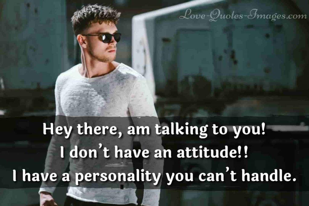 attitude quotes for boys