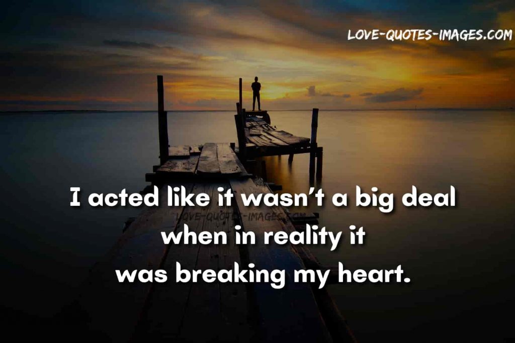 broken heart sad status in english
