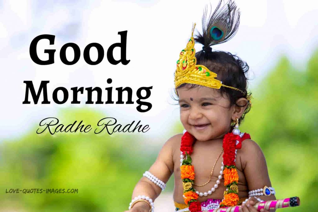 good morning radhe radhe
